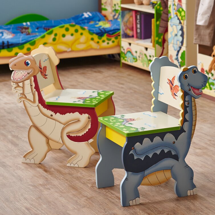 Kids dinosaur sale table and chairs